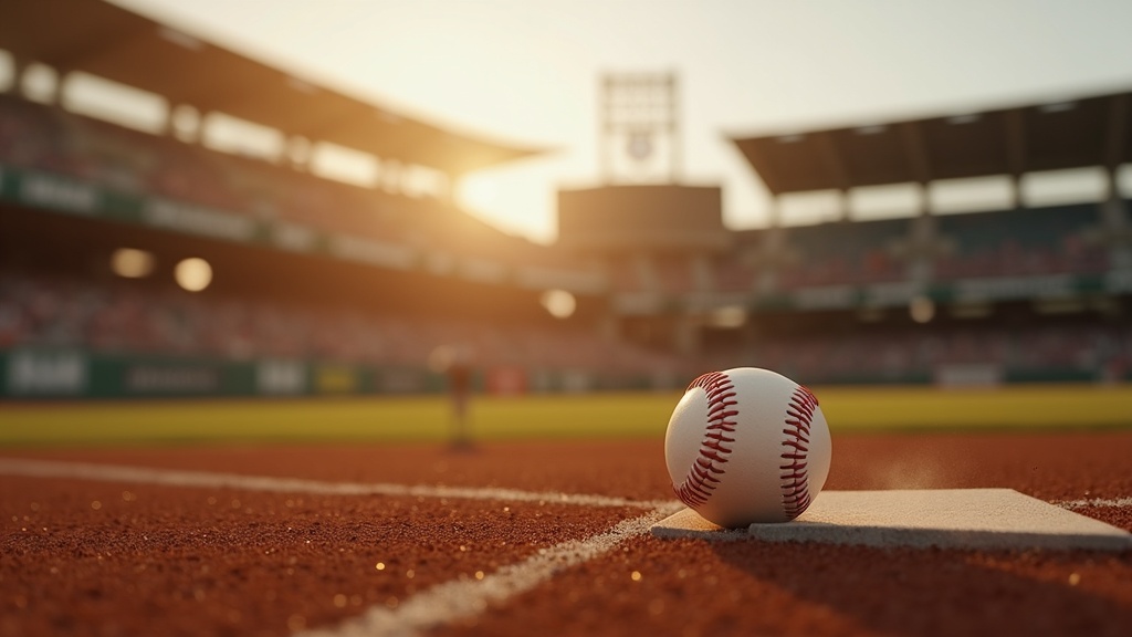 Baseball crossing home plate illustrating how a pitch is judged in the strike zone