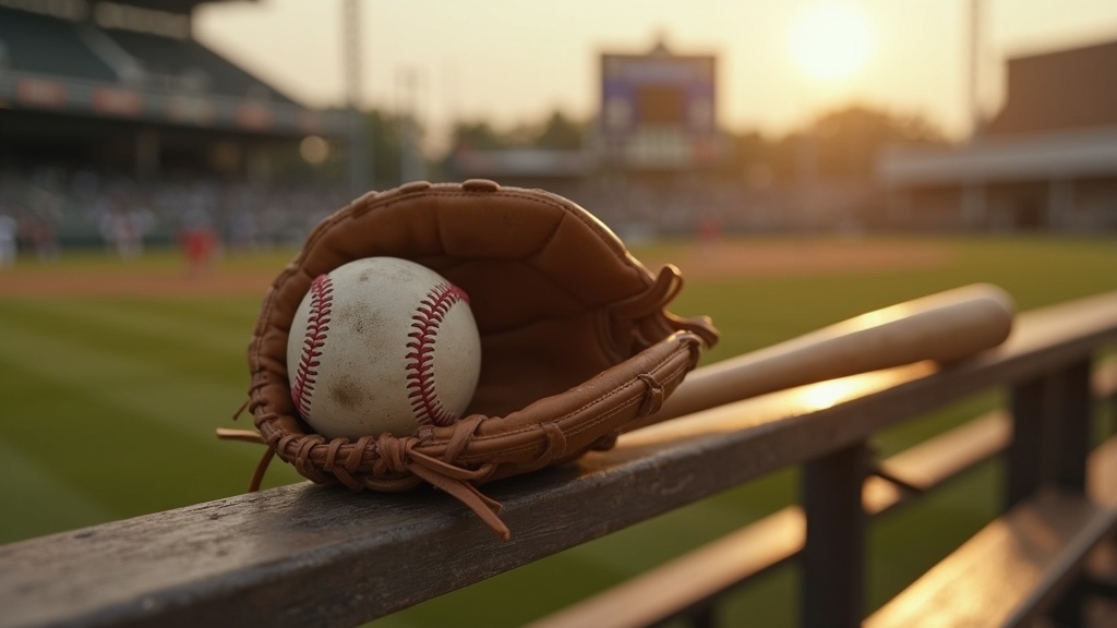Worn leather glove and baseball symbolizing Negro Leagues baseball history